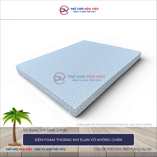 Đệm foam thoáng khí Elan